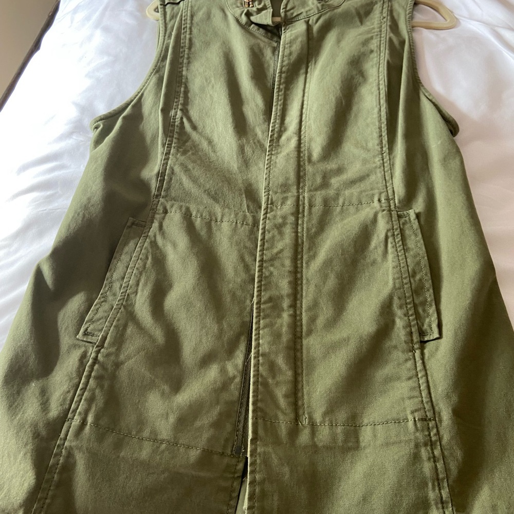 Cabi army green vest